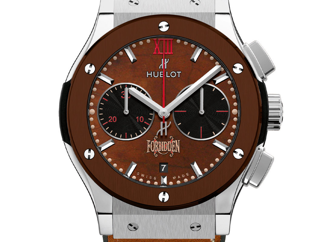 Classic Fusion Chronograph Forbidden X Titanium Brown Luxury Watch ...