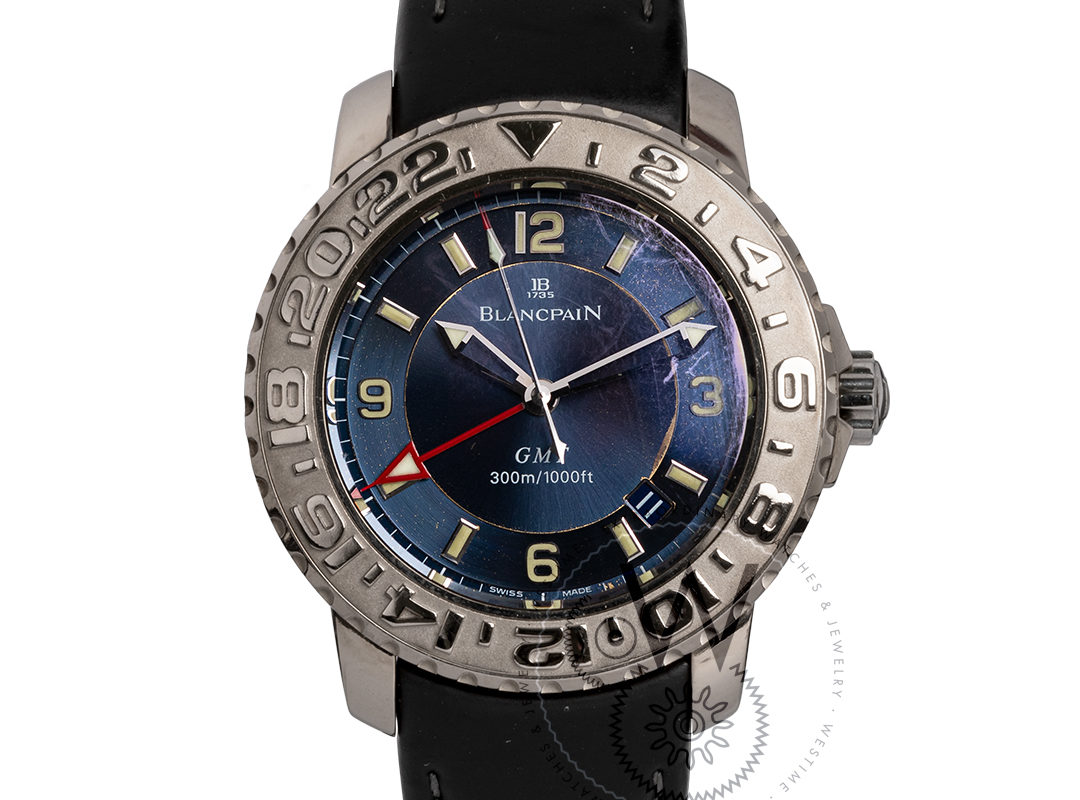 Blancpain Fifty Fathoms Trilogy GMT Luxury Watch Westime