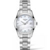 Conquest Classic 34mm Stainless Steel with Diamonds