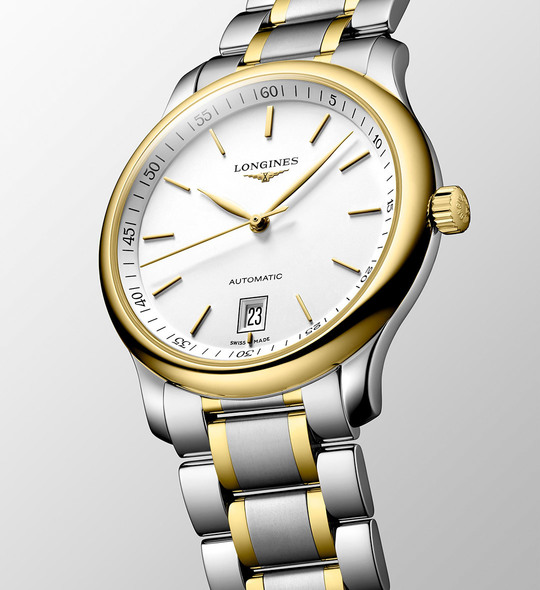 The Longines Master Collection 38mm Stainless Steel Gold Cap 200