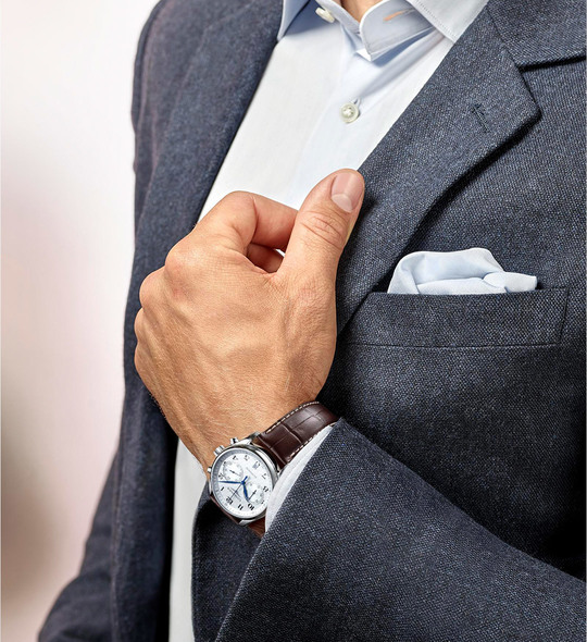 The Longines Master Collection Silver 40mm Stainless Steel