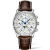The Longines Master Collection, 40mm, Silver, Stainless Steel