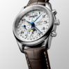 The Longines Master Collection, 40mm, Silver, Stainless Steel