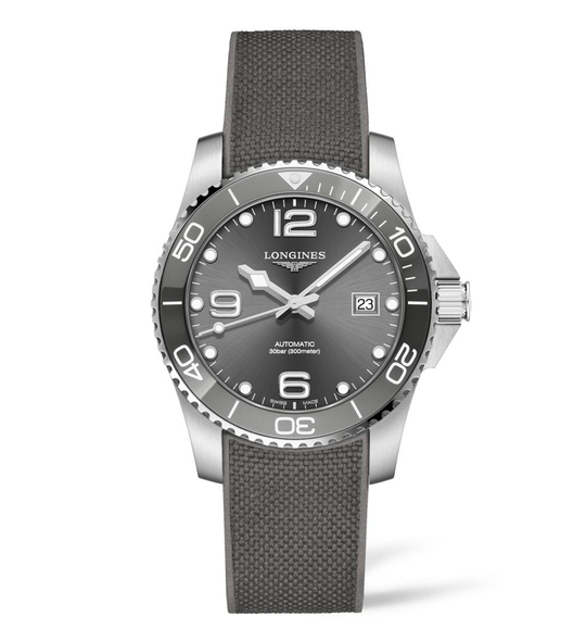 HydroConquest 41mm Stainless Steel and Ceramic