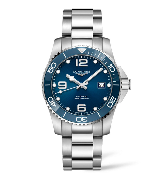 HydroConquest 41mm Stainless Steel and Ceramic