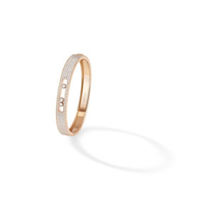 Messika Jewelry Move Joaillerie Pavé Bangle