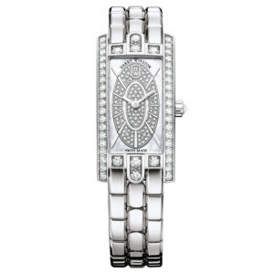 Harry Winston Avenue C Mini 18K White Gold