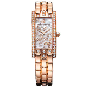 Harry Winston Avenue C Mini Lily Cluster 18K Rose Gold