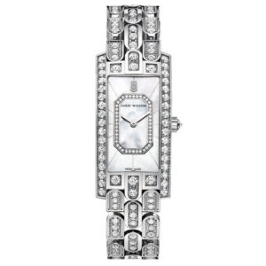 Harry Winston Avenue C Emerald in 18K White Gold