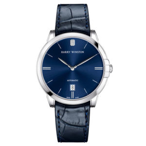 Harry Winston Midnight Automatic 39mm 18K White Gold