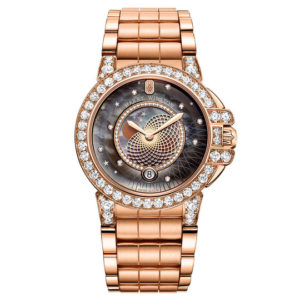 Harry Winston Ocean Moon Phase 36mm 18K Rose Gold