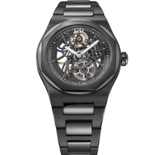 Girard perregaux laureato black ceramic best sale