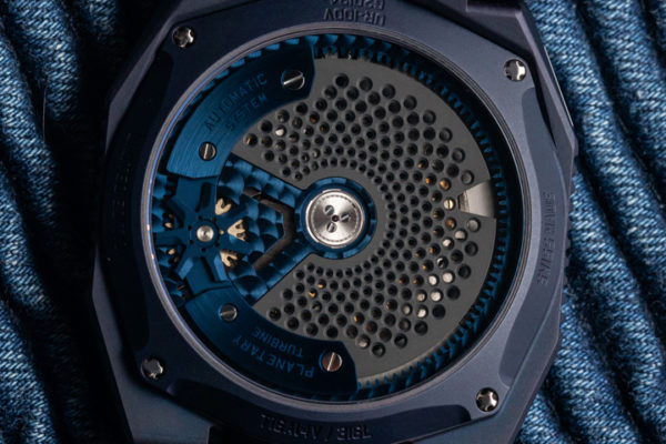 URWERK UR-100 Blue Planet Luxury Watch