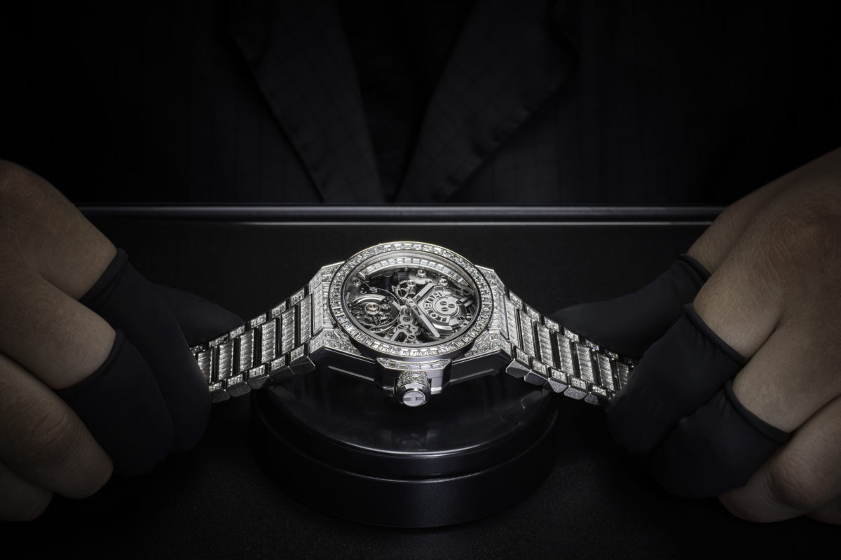 Hublot Big Bang Integral Tourbillon High Jewellery Luxury Watch