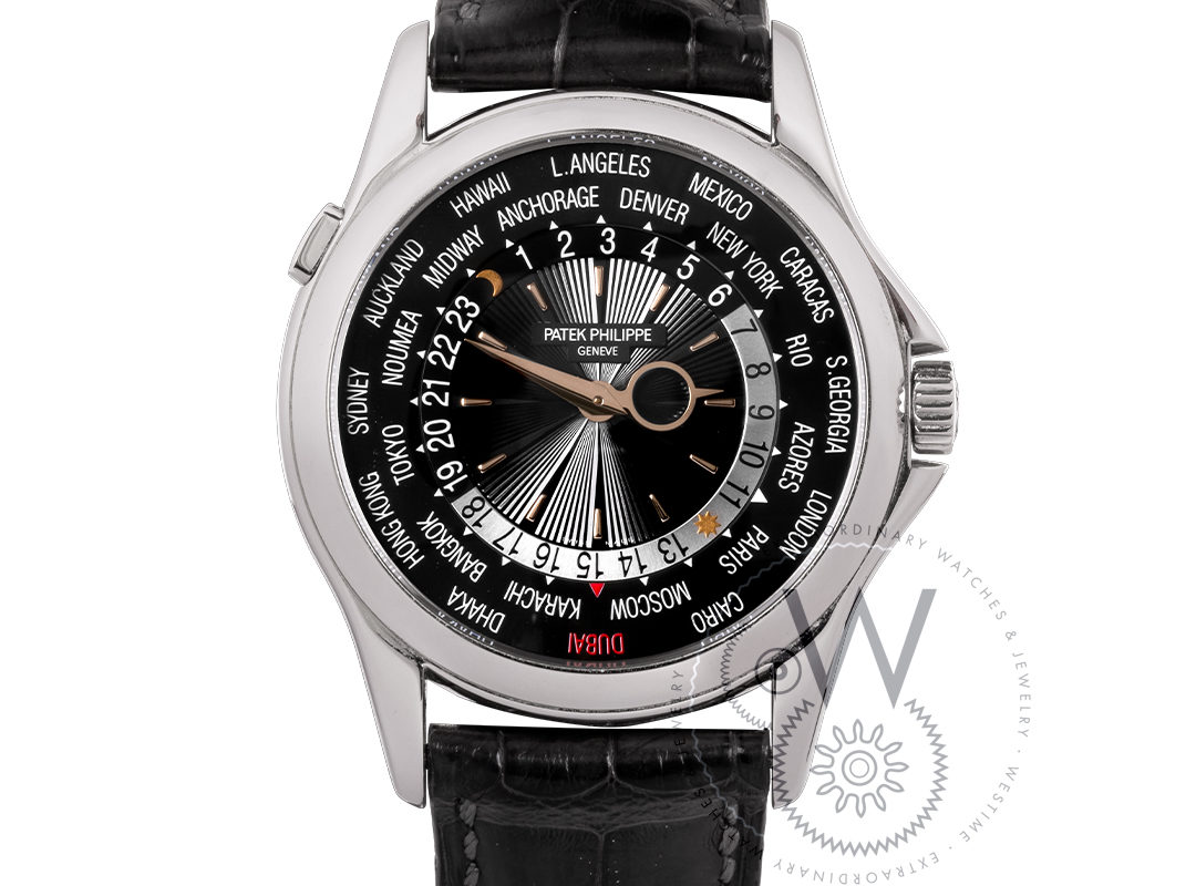 Patek philippe best sale world time 5130p