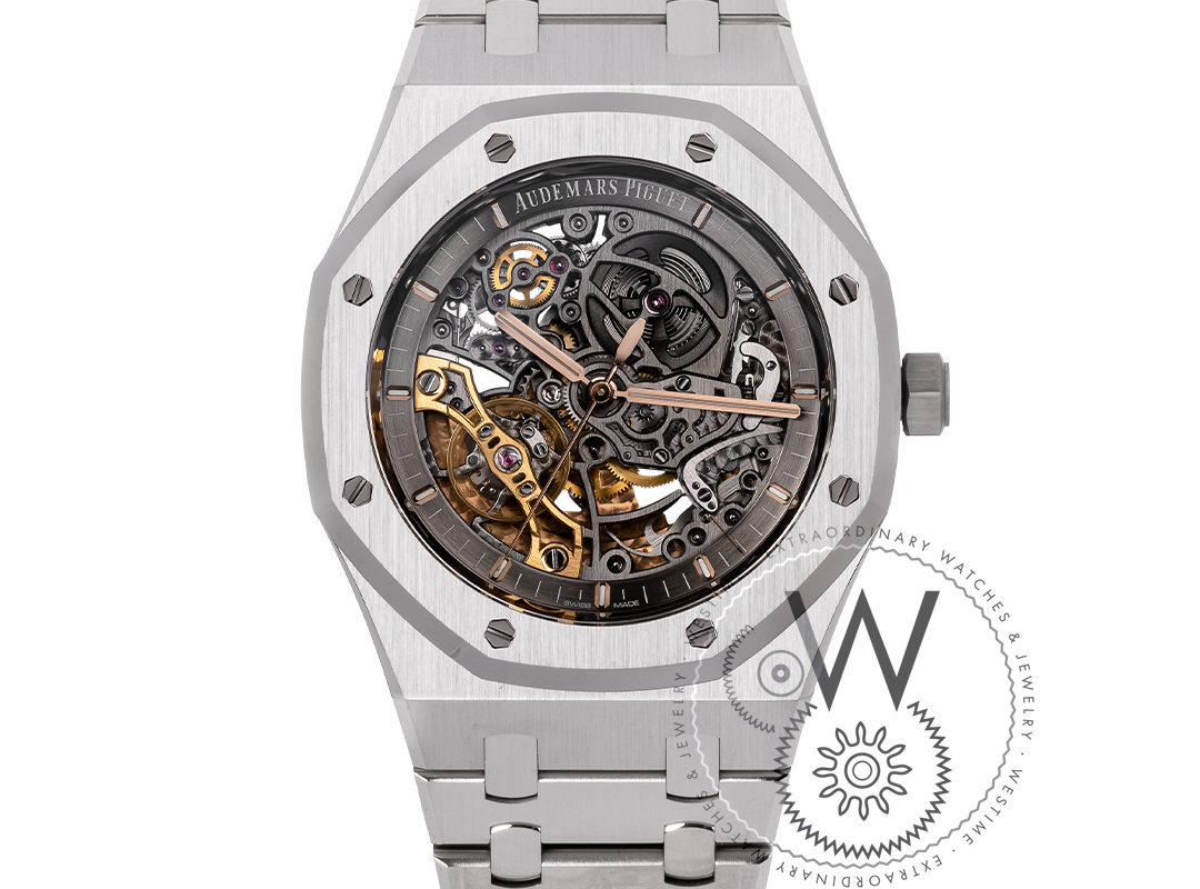 Ap royal oak discount double balance wheel openworked