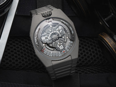 The UR-100V Appears in a Full Titanium Jacket