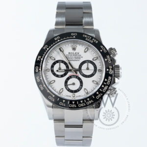 Rolex Daytona 116500LN in stainless steel with white dial, 40mm