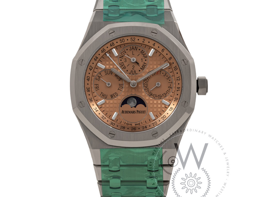 Ap perpetual calendar outlet green dial