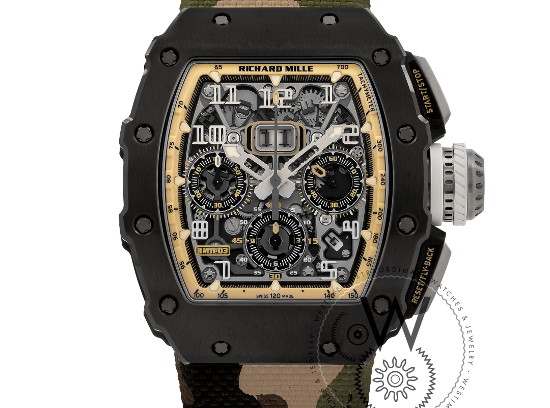 Richard Mille RM 11-03 腕時計 Richard Mille RM 11-03 'Last Black Edition' Flyback