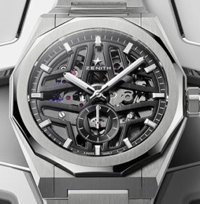 News image Zenith Unveils The Defy Skyline Skeleton – The World’s First Skeleton Watch Featuring a 1/10th of a Second Indicator