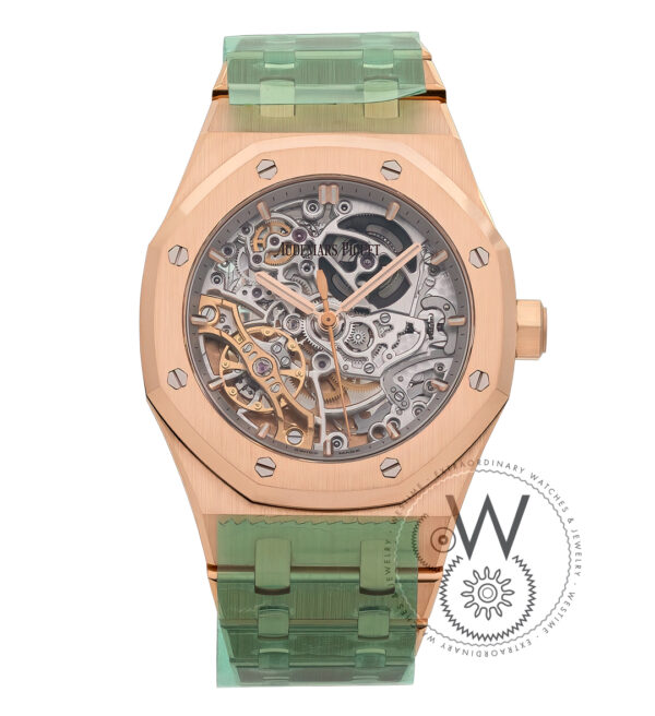 Audemars piguet royal oak double 2024 balance wheel openworked rose gold