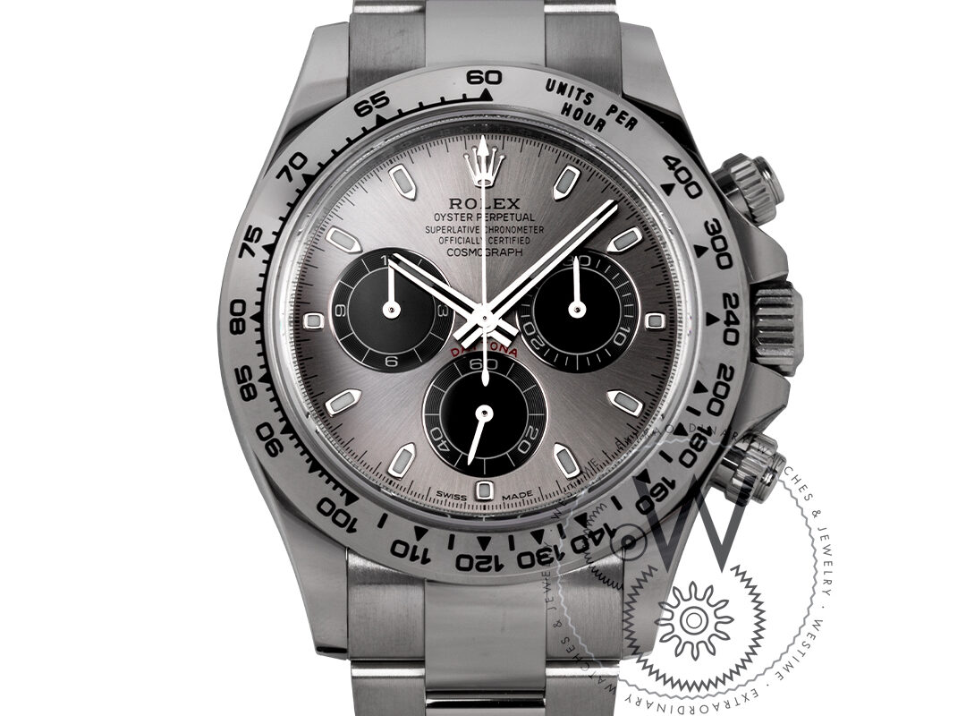 Rolex Daytona White Gold 116509 | Stock 35791 | SwissWatchExpo