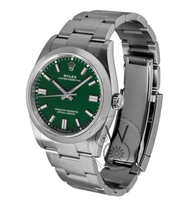 Rolex oyster perpetual online 36mm green