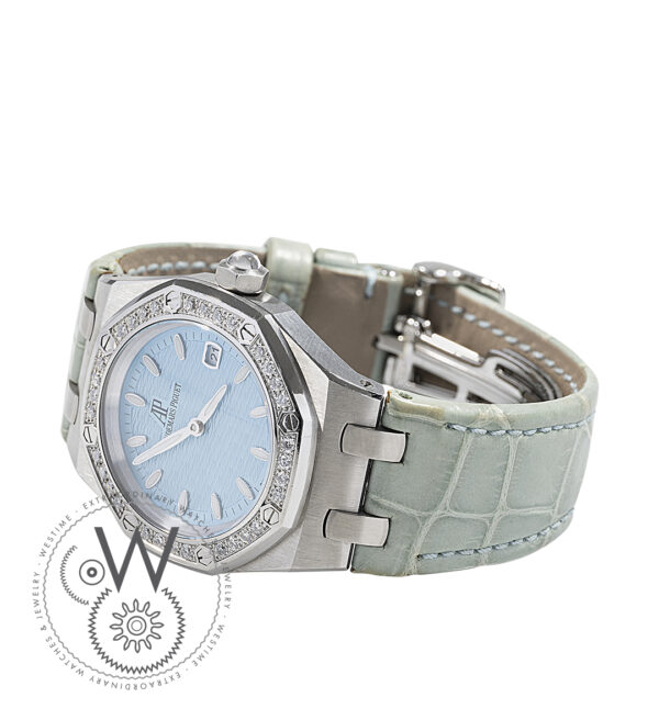 Audemars Piguet Lady Royal Oak Quartz 33mm Stainless Steel Blue