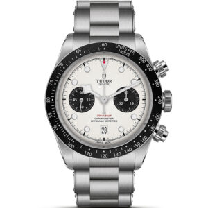 TUDOR, M79360N-0002 BLACK BAY CHRONO, Manufacture Calibre MT5813 (COSC), 41mm steel case, Rivet steel bracelet, luxury mens watch