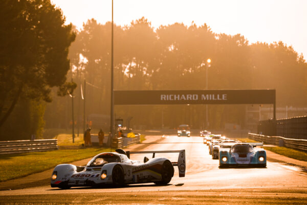 2023 Le Mans Richard Mille race cars turning left