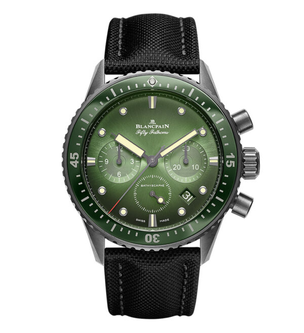 Fifty Fathoms Bathyscaphe Chronographe Flyback Luxury Watch Westime