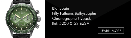 Blancpain Fifty Fathoms Bathyscaphe Chronographe Flyback