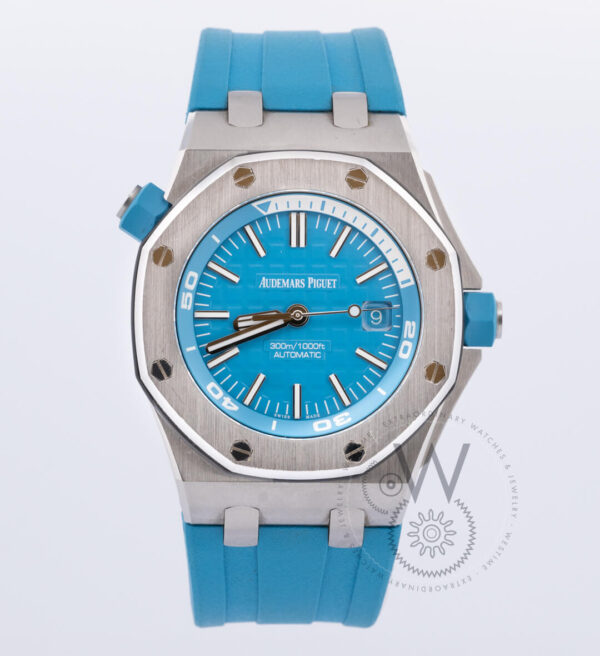 Audemars Piguet Royal Oak Offshore Diver Case Steel Dial Blue 42mm