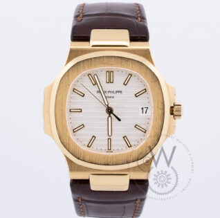 Patek Philippe Nautilus Yellow Gold White Dial 40mm product thumbnail image
