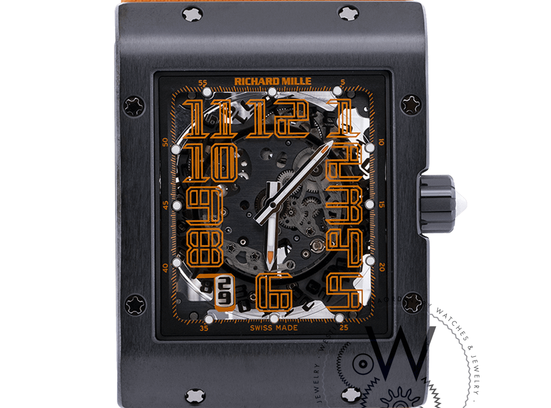 no　イニシャルR,M Richard Mille's RM 16-02 debuts a new shade of terracotta