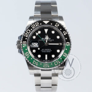 Rolex GMT-Master II 126720VTNR with black and green bezel and Oystersteel case