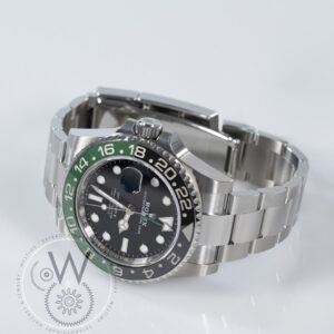 Rolex GMT-Master II 126720VTNR with black and green bezel and Oystersteel case