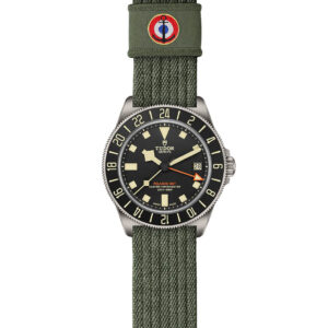 TUDOR Pelagos FXD GMT M2542G247NU-0002, Titanium case, 42mm, green fabric strap