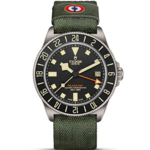 TUDOR Pelagos FXD GMT M2542G247NU-0002, Titanium case, 42mm, green fabric strap