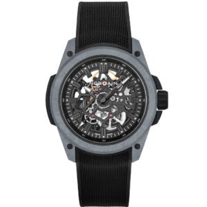 Norqain Wild ONE Skeleton 42MM Grey with NORTEQ® carbon fiber case and skeleton dial