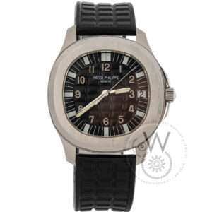 Patek Philippe Aquanaut Ref. 5065A-001 with Black Dial and Rubber Strap