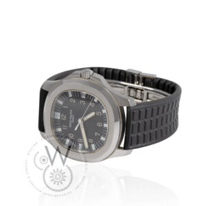 Patek Philippe Aquanaut Ref. 5065A-001 with Black Dial and Rubber Strap