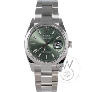 Rolex Datejust Green Dial, Stainless Steel product thumbnail image