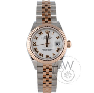 Rolex Lady-Datejust Everose Gold & Steel, White Dial product thumbnail image