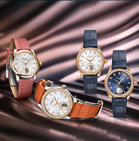 Glashütte Original Unveils Four Glamorous New Serenade Luna Models