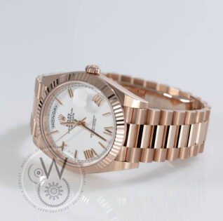 Rolex Day-Date 40 Yellow Gold White Roman Dial alternate product image