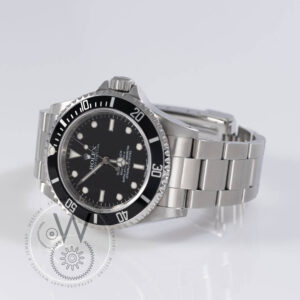 Rolex Submariner 14060M stainless steel with black dial and Oyster bracelet