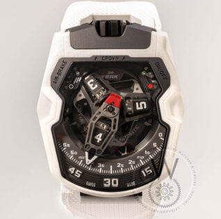 Urwerk UR-230 Polaris White Ceramic Composite Limited Edition product thumbnail image