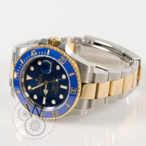 Rolex Submariner Date 116613LB Two-Tone Blue Dial with Blue Ceramic Bezel